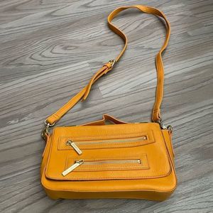 Olive & Joy Crossbody Purse Yellow Mustard
